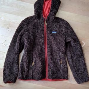 Patagonia Retro-x Cardigan Womens hooded- Large